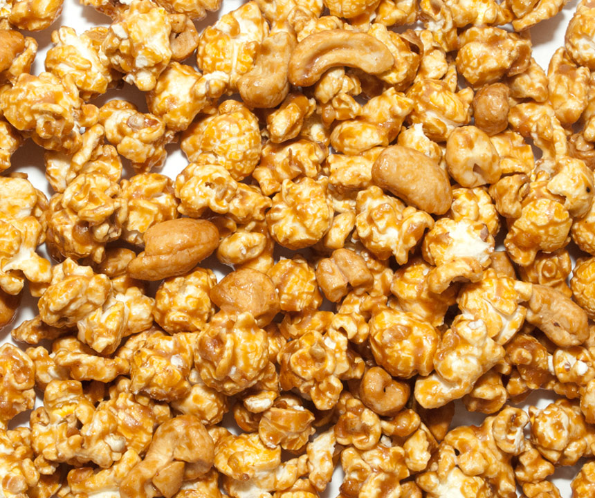 Gourmet Caramel Corn with Peanuts - Image 3